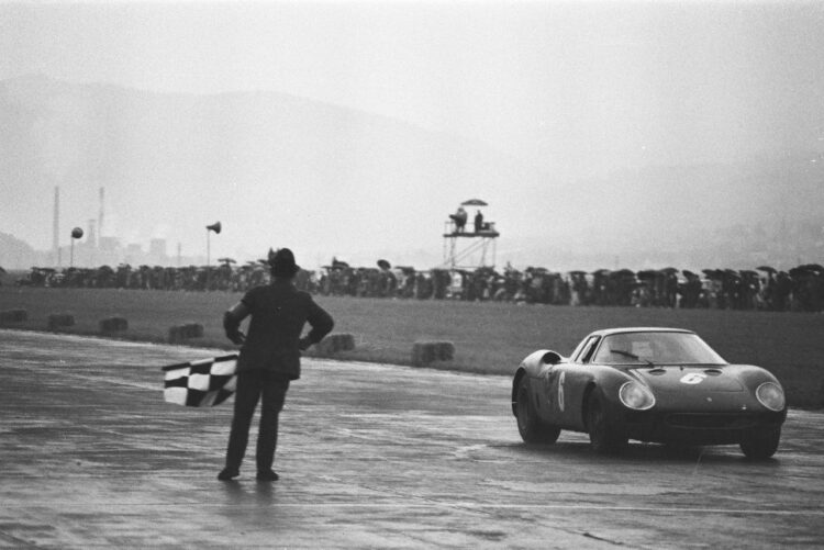  The Ferrari 250 Lm Driven By David Piper And 
