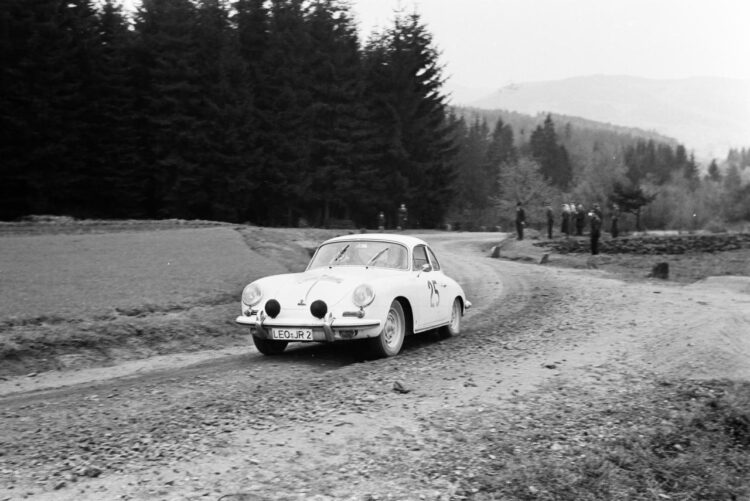 Porsches In The Internationale Städte Rallye #Rally