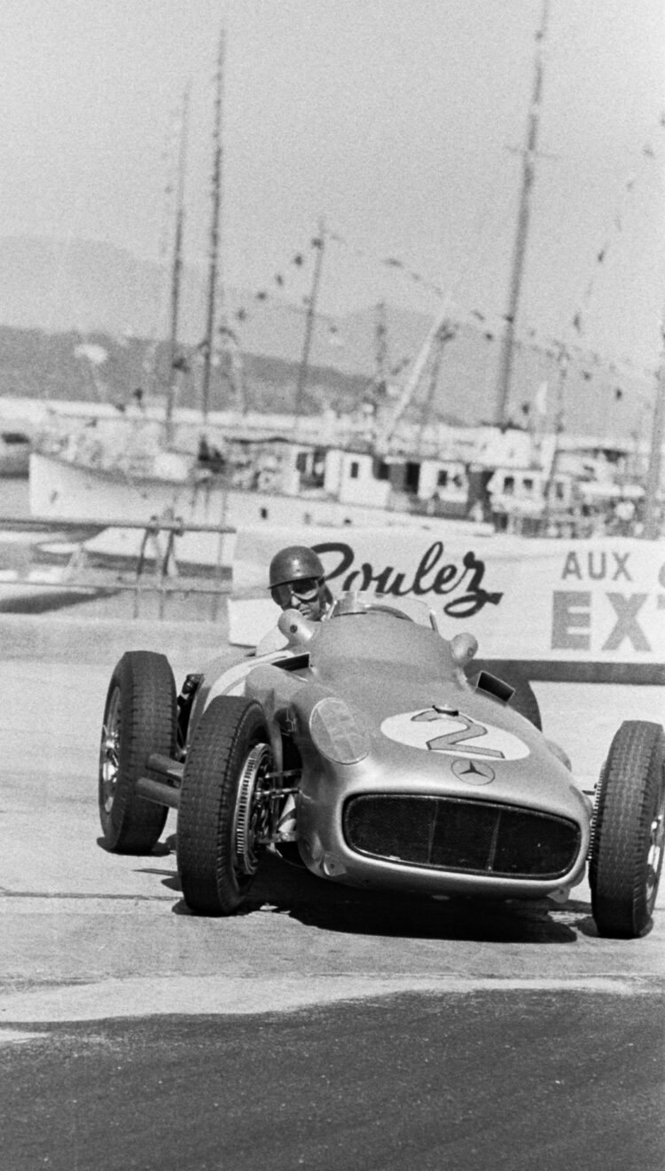  Mercedes Benz At The Grand Prix De Monaco 1955 #F1