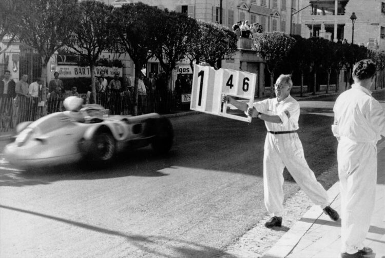  Mercedes Benz At The Grand Prix De Monaco 1955 #F1