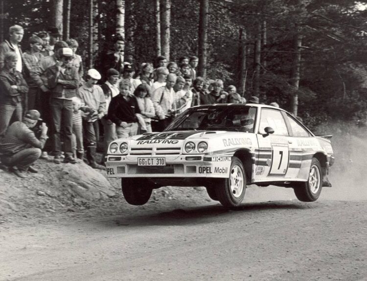  Photographs Of The Opel Manta 400 Of #Rally