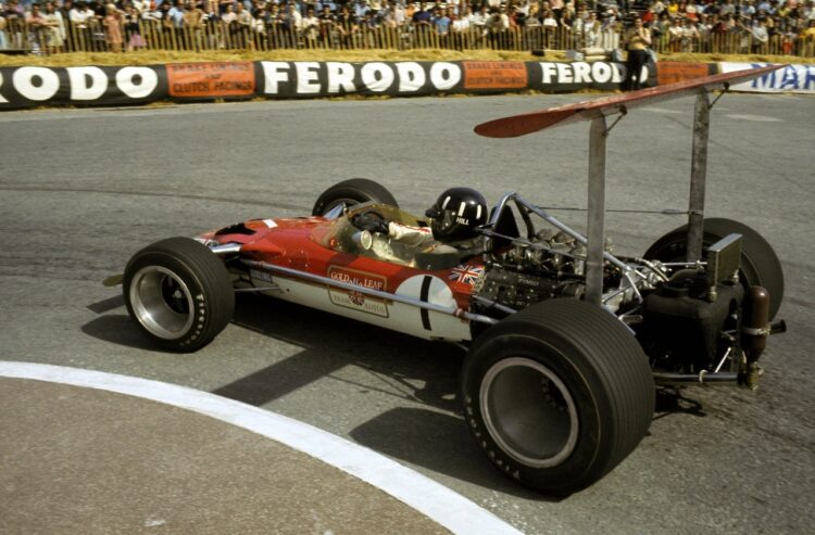  The 1969 Monaco Grand Prix 1 Graham Hill In The #F1