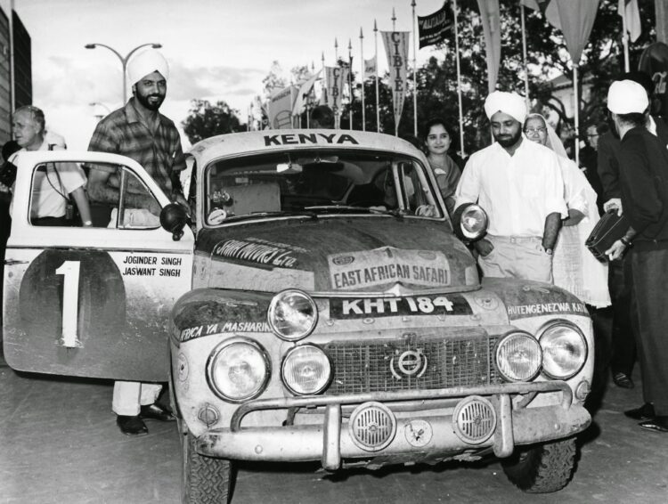 Joginder And Jaswant Singh And Their Volvo Pv 544 #Rally