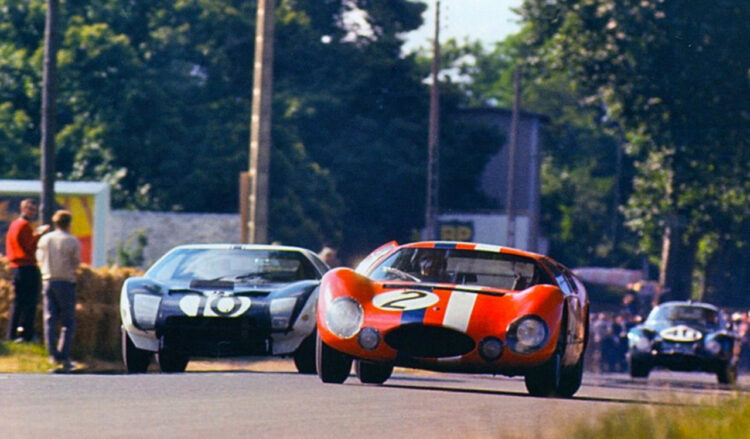  André Simon And Maurice Trintignants Maserati #LeMans