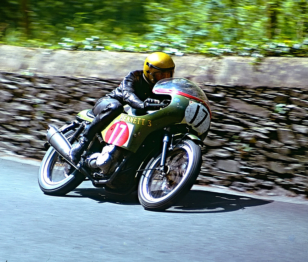 Glen Helen At Isle Of Man Tourist Trophy 1974 #Motorcycle