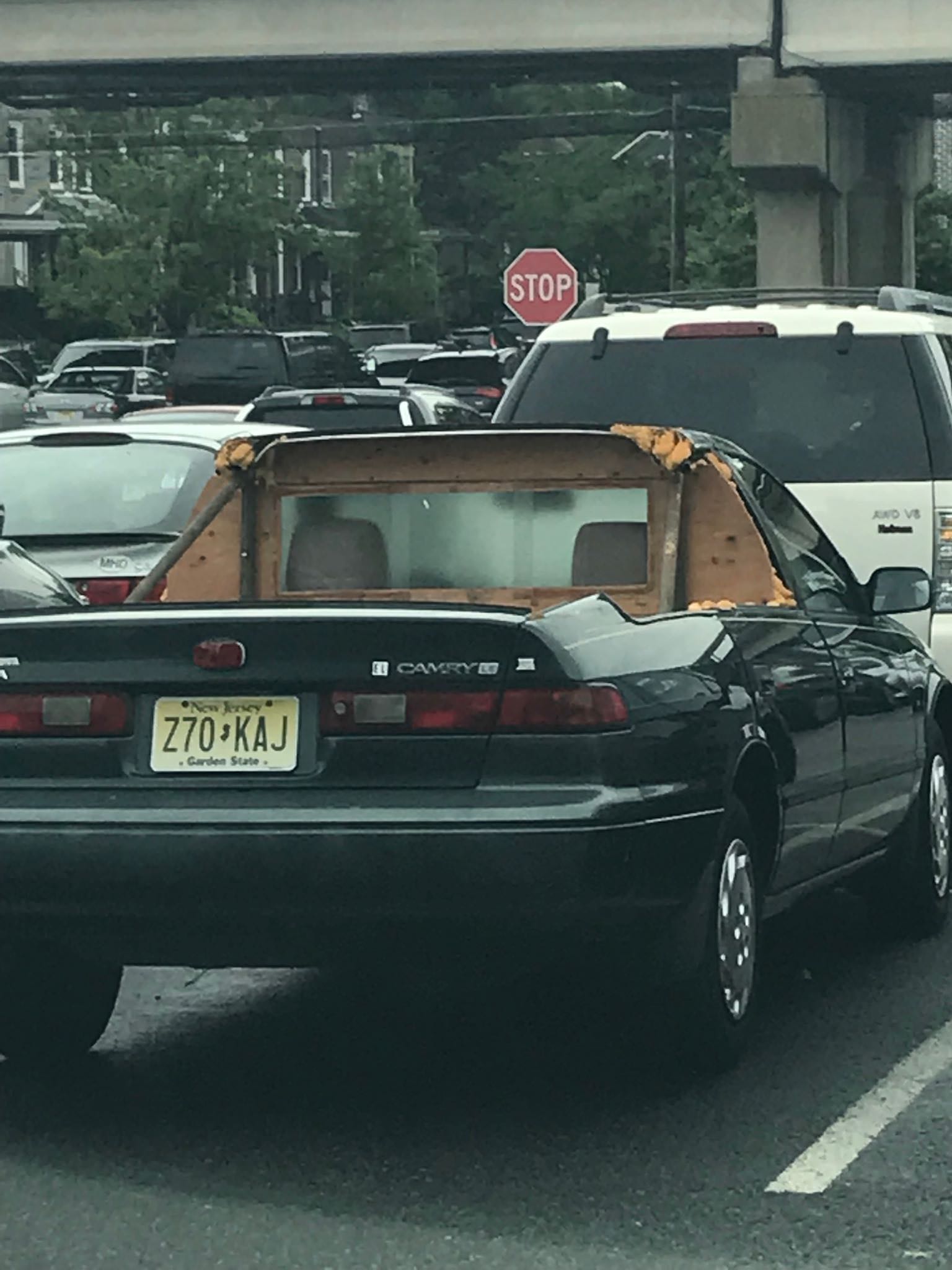 Why Wednesday vol-268 #uglycar #sawzall foam and plywood pickup